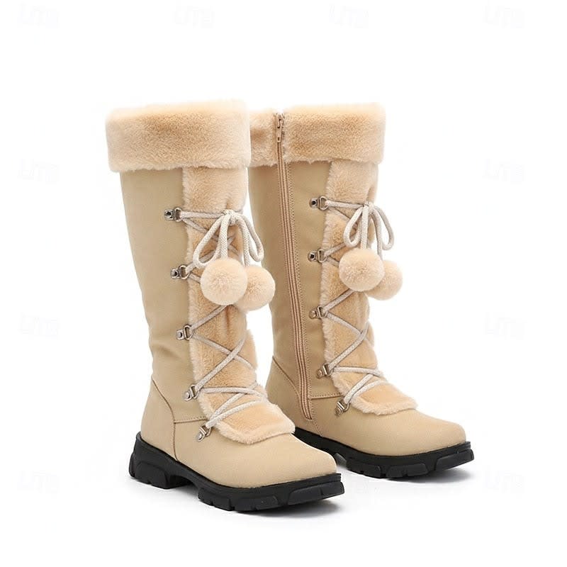 Haruka Lace Up Winter Boots_3