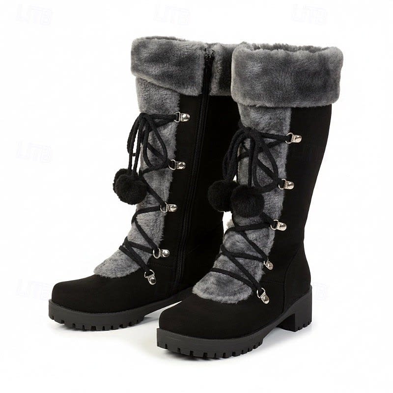 Haruka Lace Up Winter Boots_5