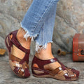 Eloise Woven Closed Toe Sandals_1