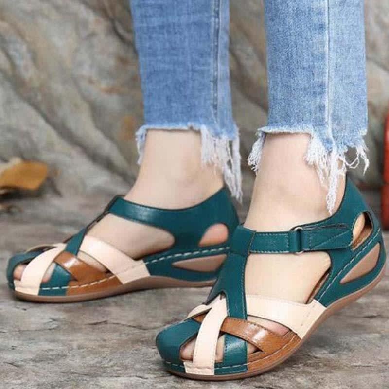 Eloise Woven Closed Toe Sandals_2