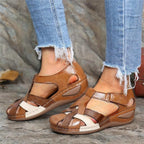 Corinne Woven Strap Wedge Sandals_1