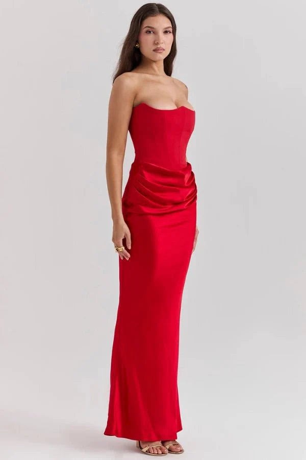 Wilma Strapless Satin Maxi Dress_12