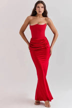 Wilma Strapless Satin Maxi Dress_13