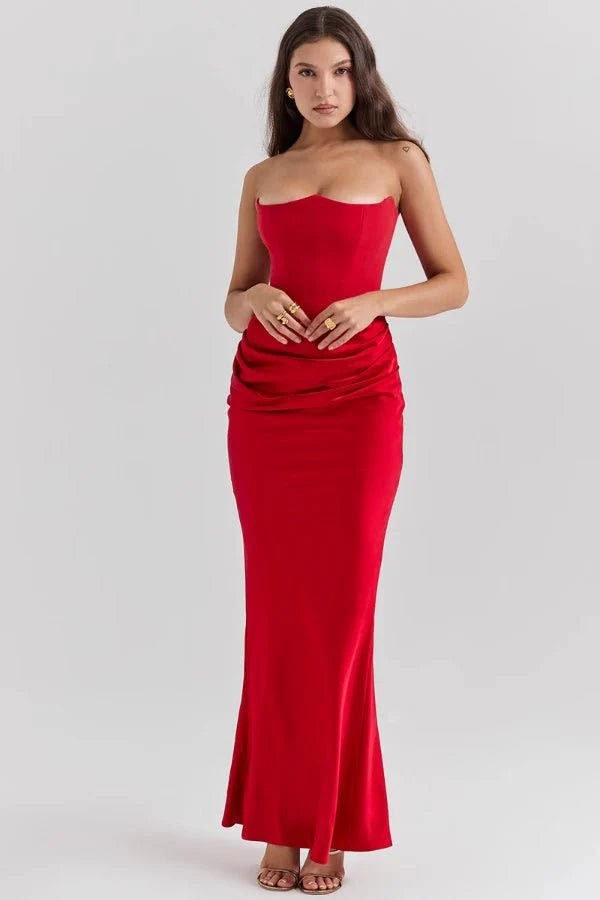 Wilma Strapless Satin Maxi Dress_14