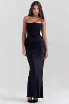 Wilma Strapless Satin Maxi Dress_16