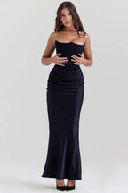 Wilma Strapless Satin Maxi Dress_19
