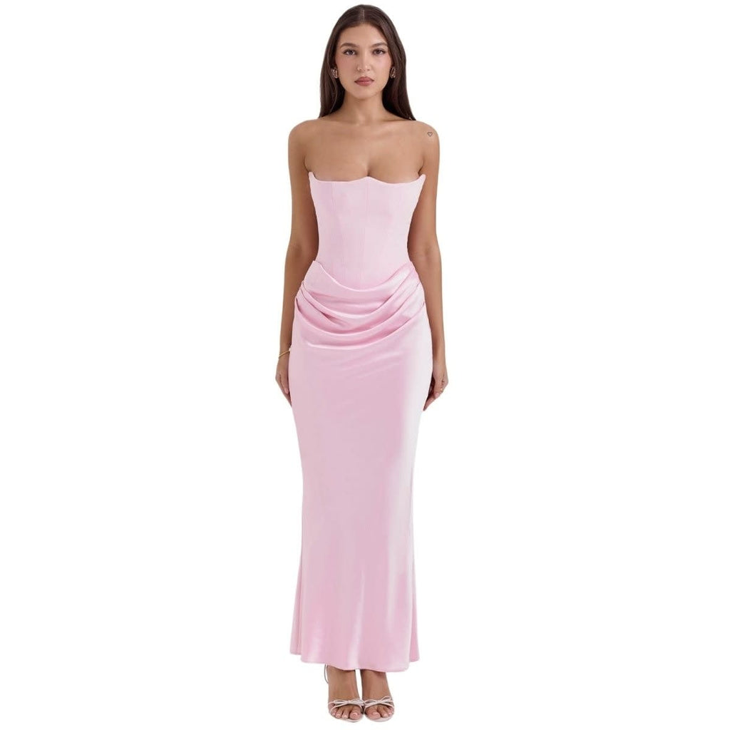Wilma Strapless Satin Maxi Dress_28