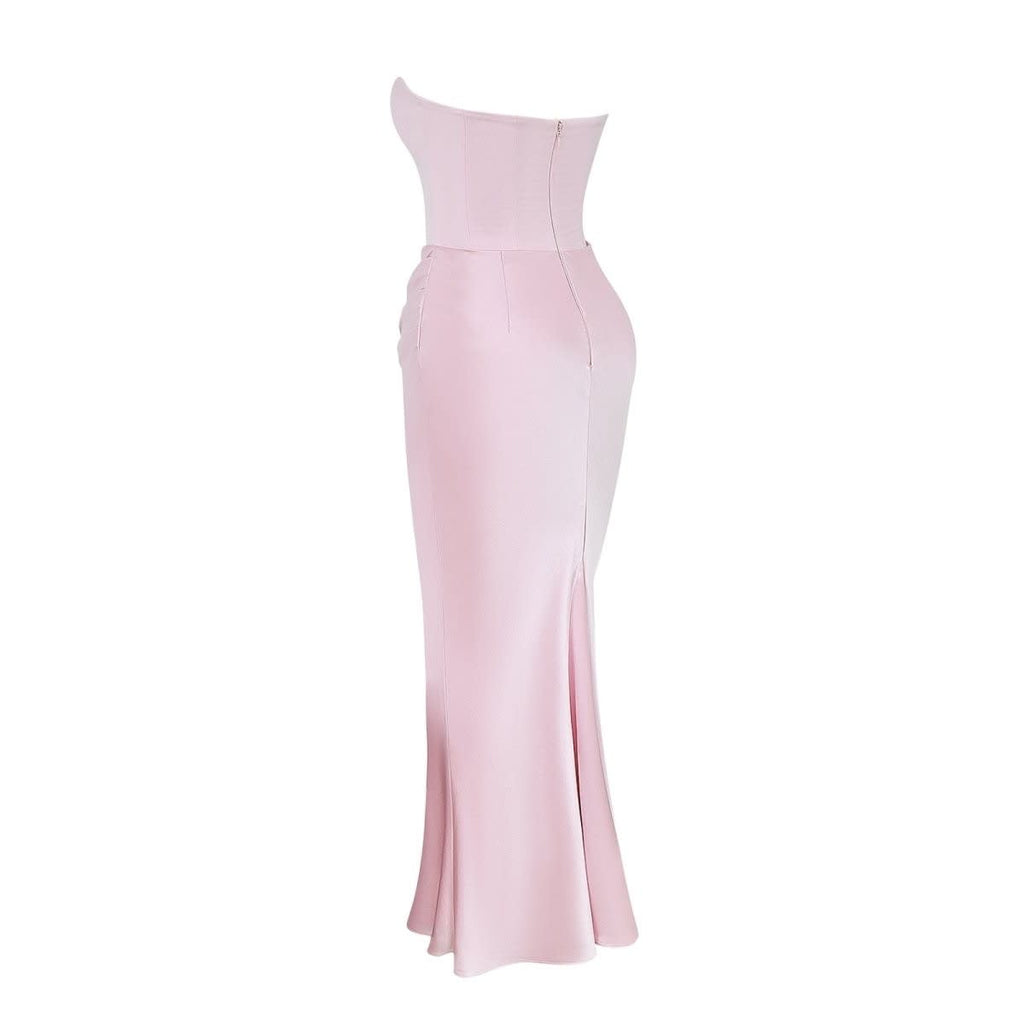 Wilma Strapless Satin Maxi Dress_35