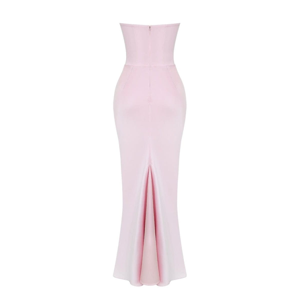 Wilma Strapless Satin Maxi Dress_36