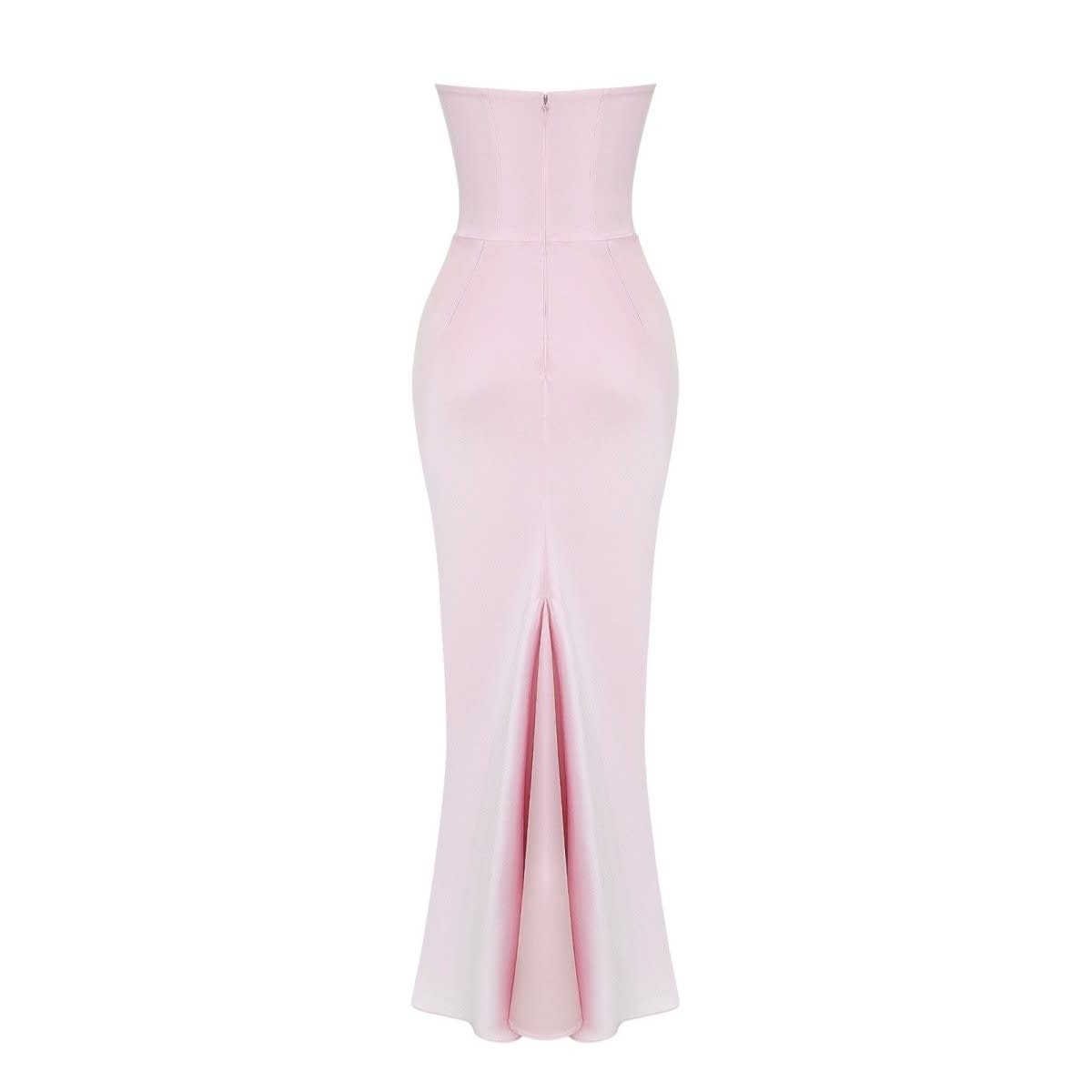 Wilma Strapless Satin Maxi Dress_36