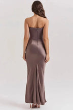 Wilma Strapless Satin Maxi Dress_4