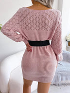 Alina Boat Neck Knit Mini Dress_5