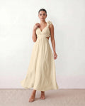Milena Cutout A-Line Midi Dress_1