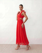 Milena Cutout A-Line Midi Dress_10