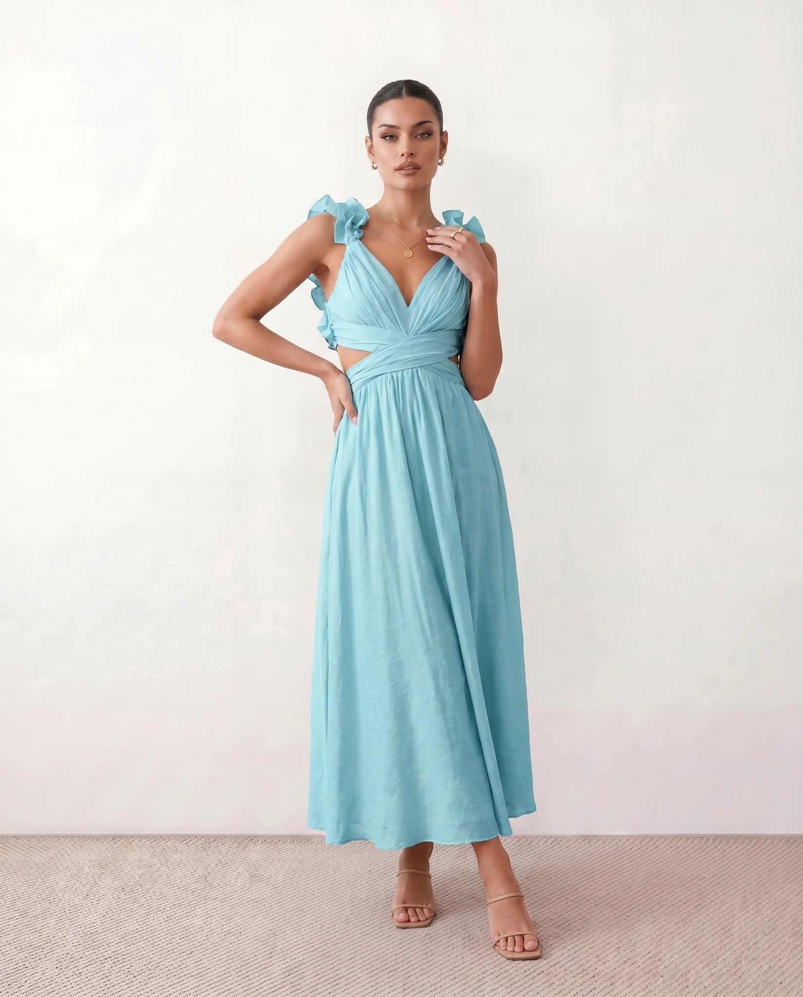 Milena Cutout A-Line Midi Dress_17