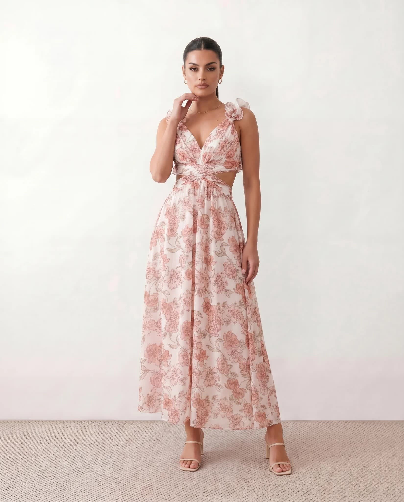 Milena Cutout A-Line Midi Dress_21