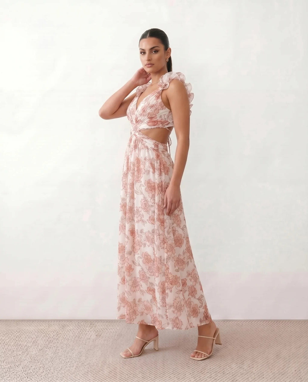 Milena Cutout A-Line Midi Dress_22