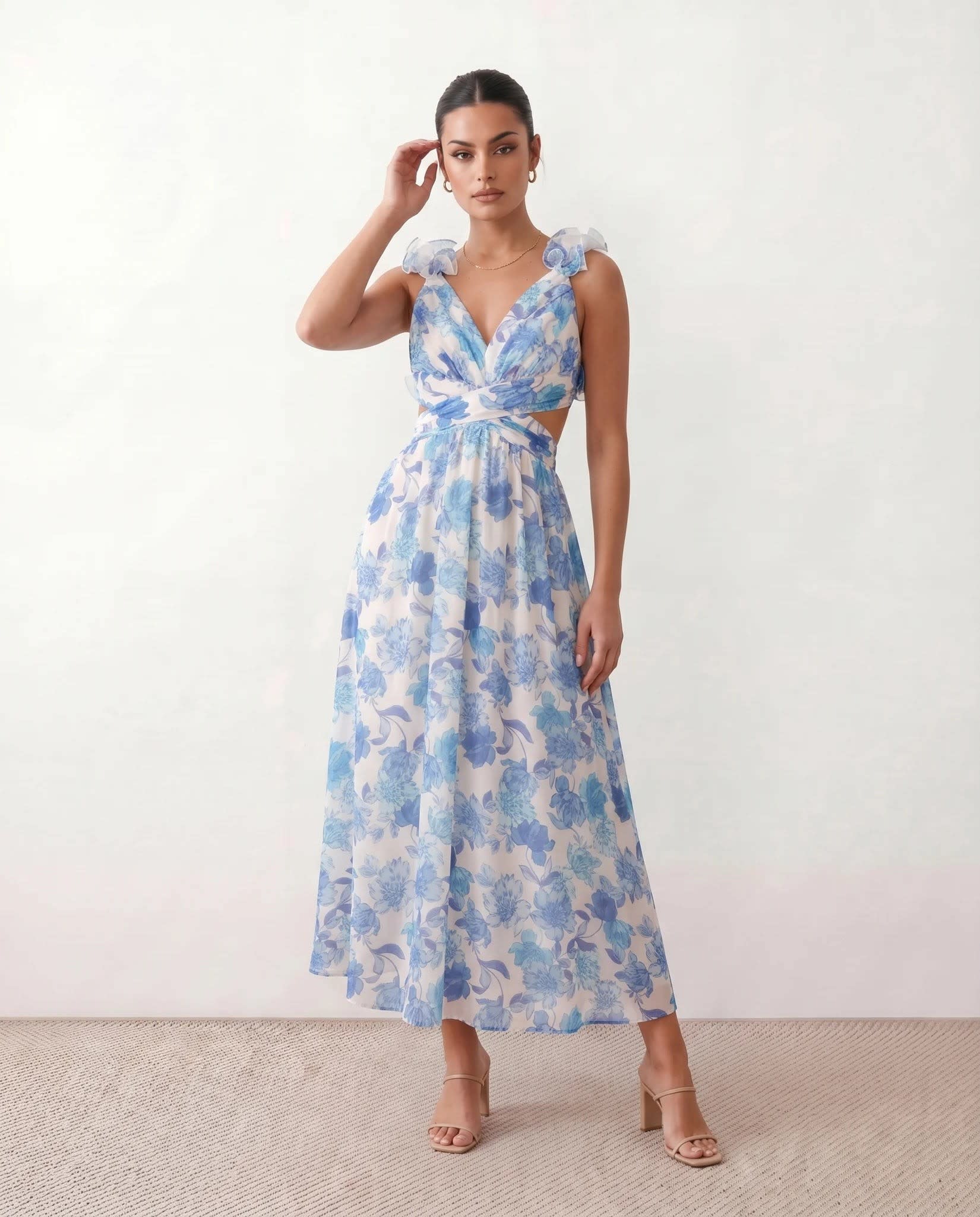 Milena Cutout A-Line Midi Dress_25