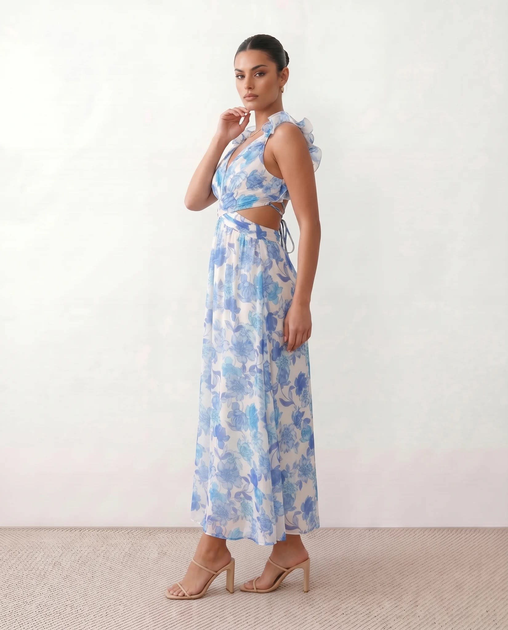 Milena Cutout A-Line Midi Dress_26