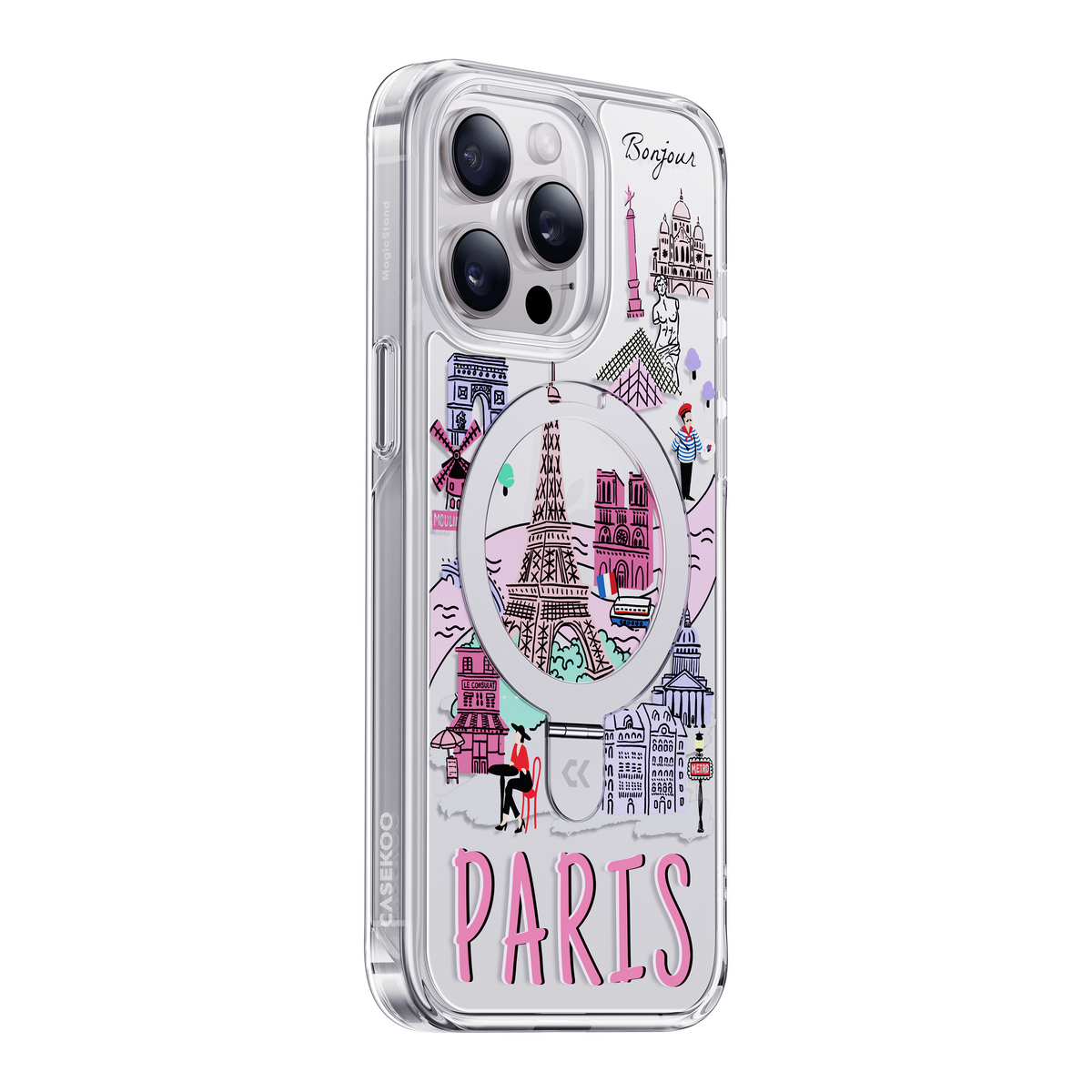 Paris City Design MagSafe iPhone Case