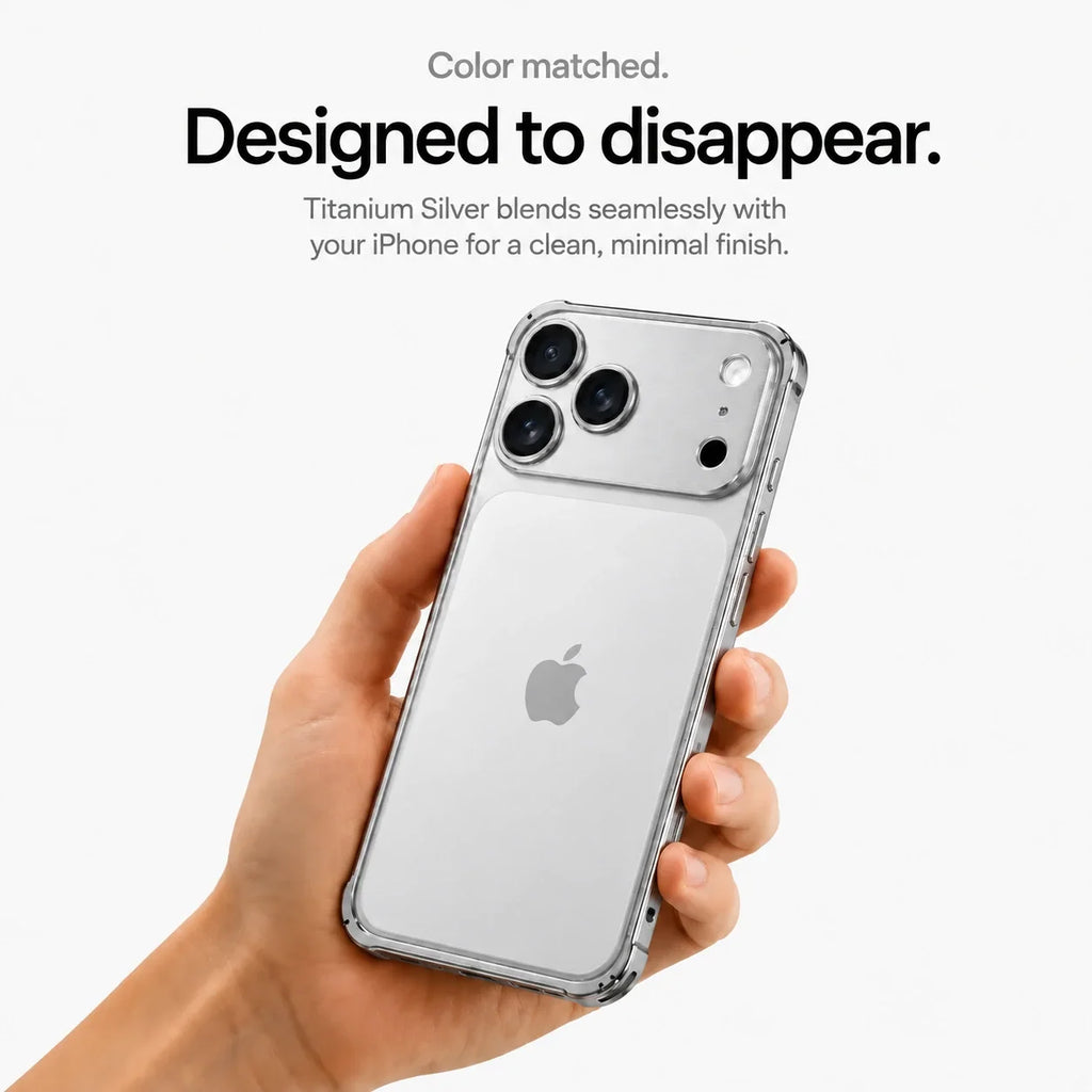 Open Back Phone Case with Corner Bumpers
