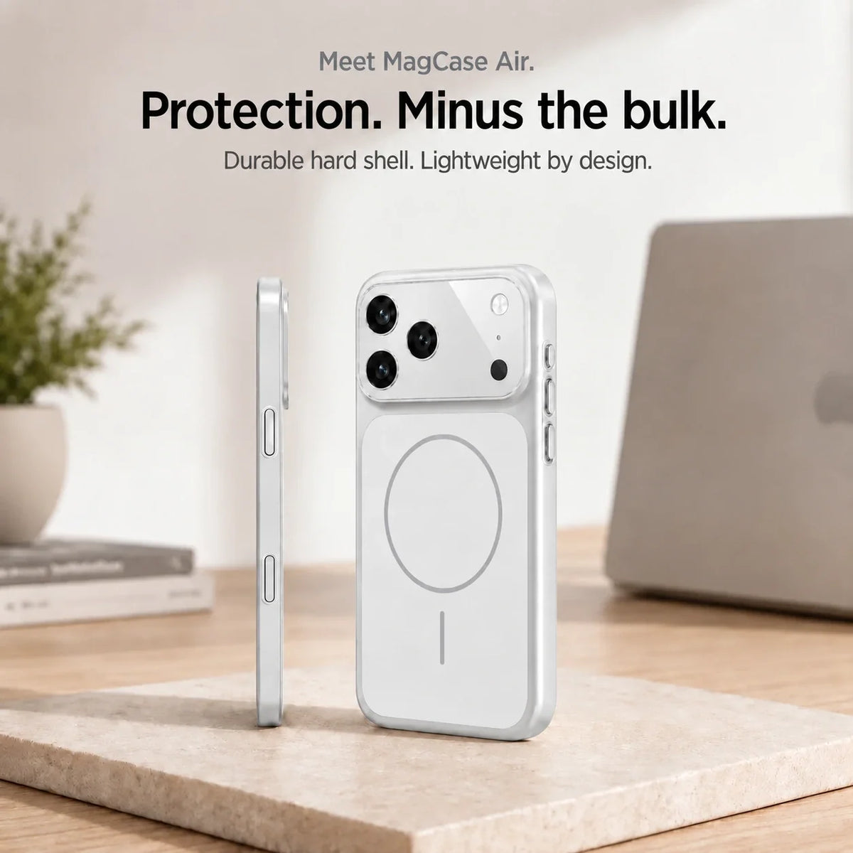 MagSafe Phone Case with Camera Lens Cover