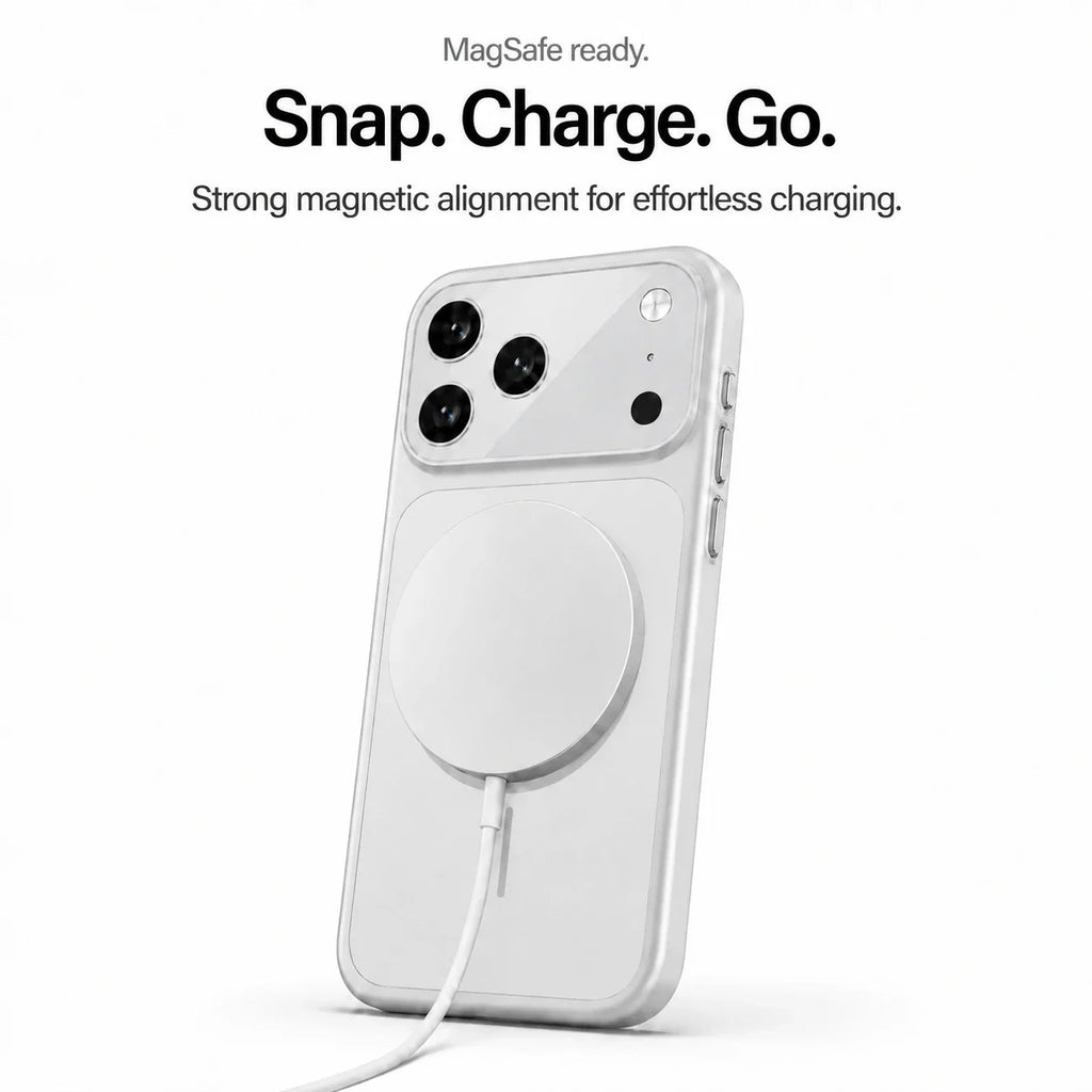 MagSafe Phone Case with Camera Lens Cover