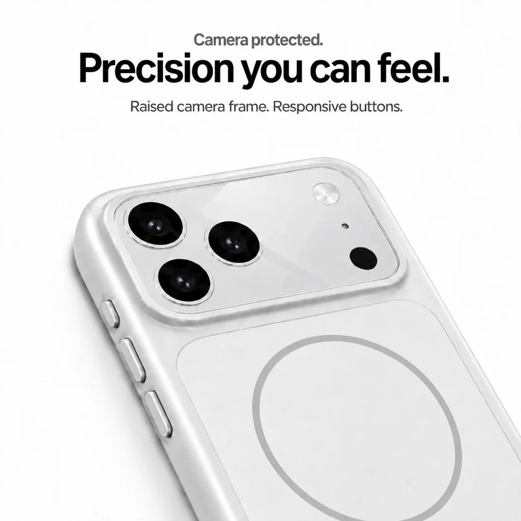 MagSafe Phone Case with Camera Lens Cover