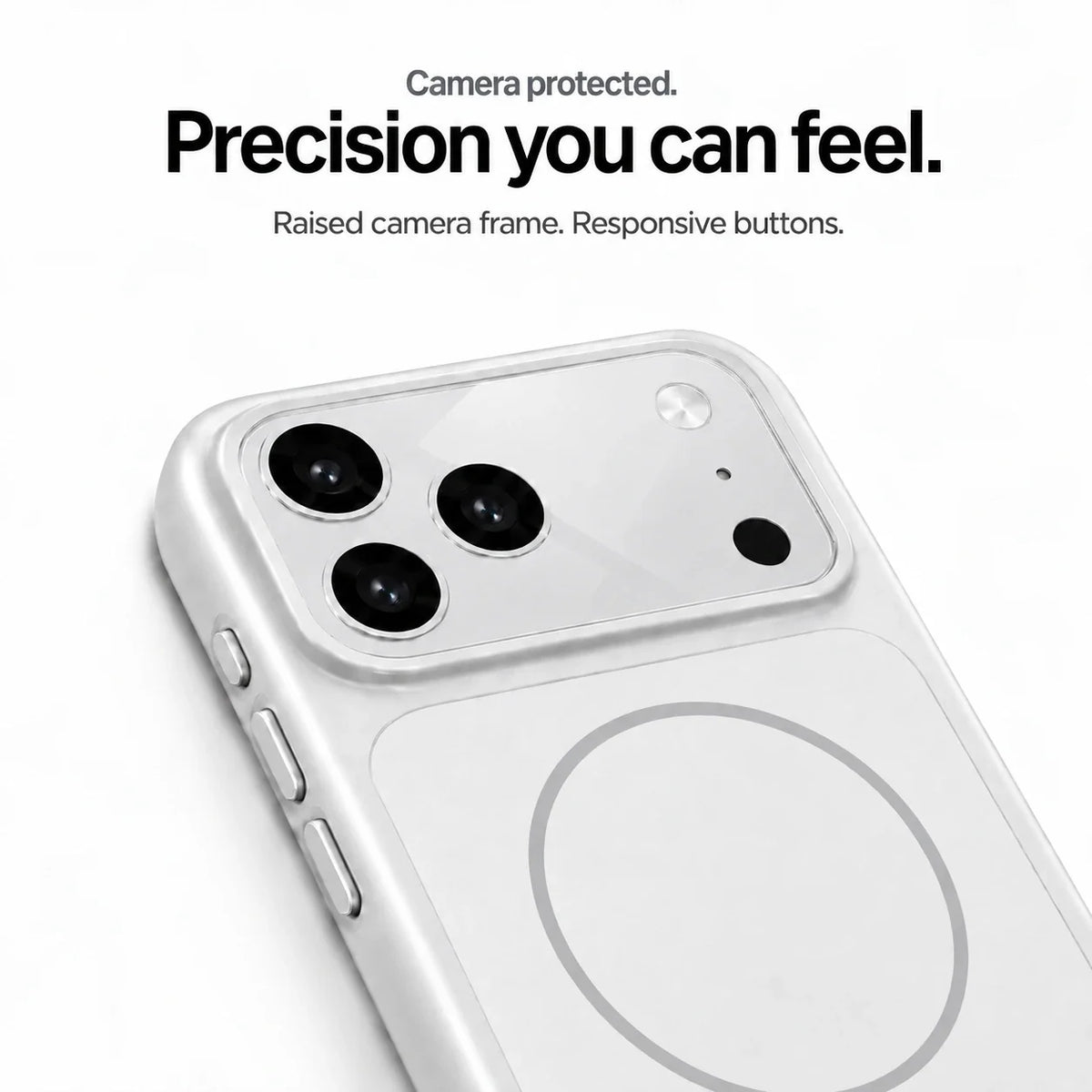 MagSafe Phone Case with Camera Lens Cover