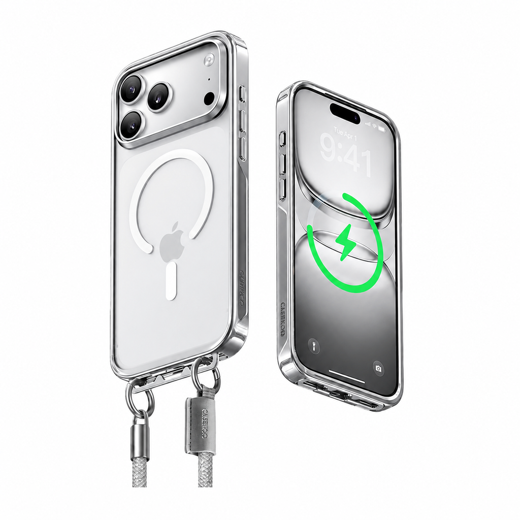 Crossbody MagSafe iPhone Case with Lanyard Strap