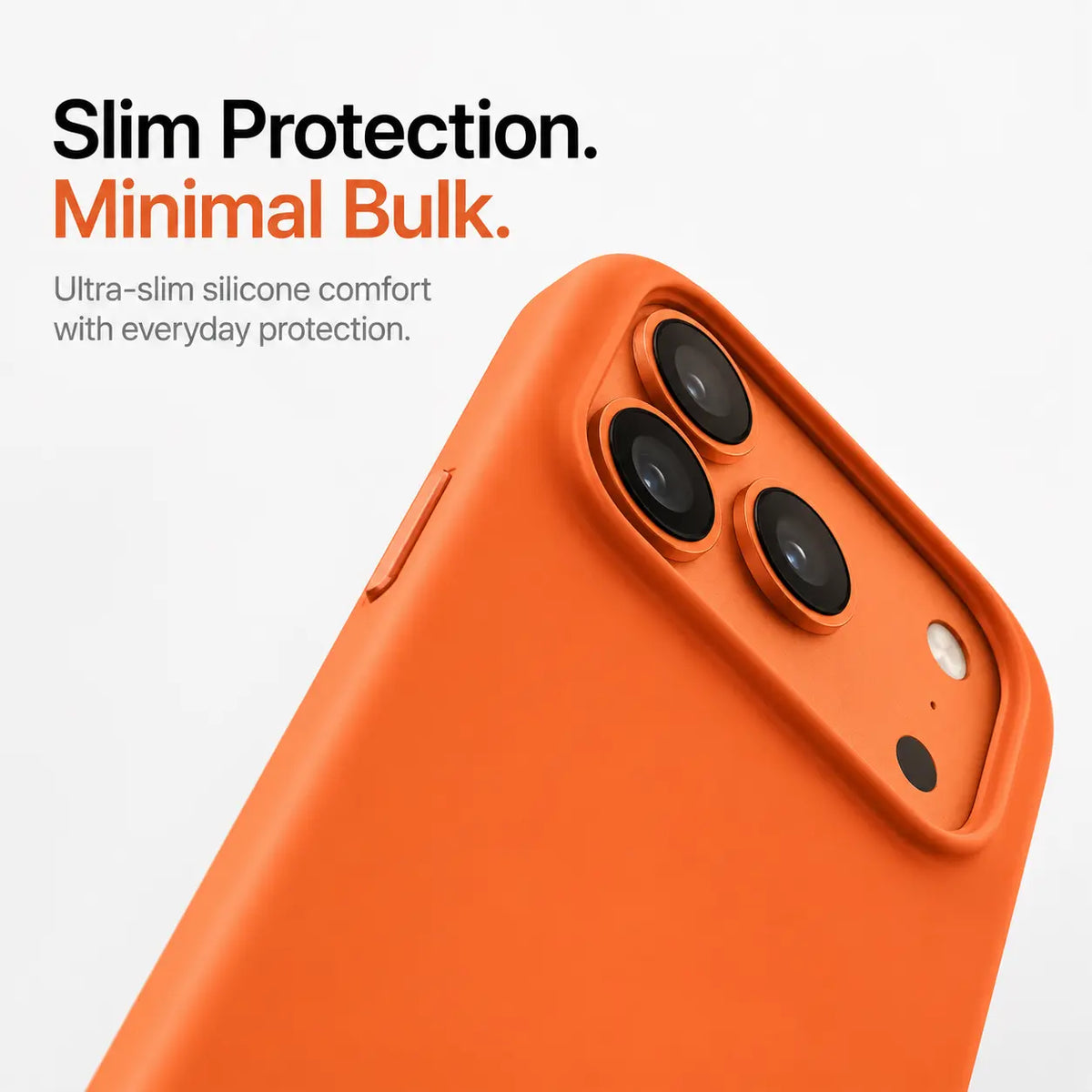 Soft Silicone MagSafe Phone Case