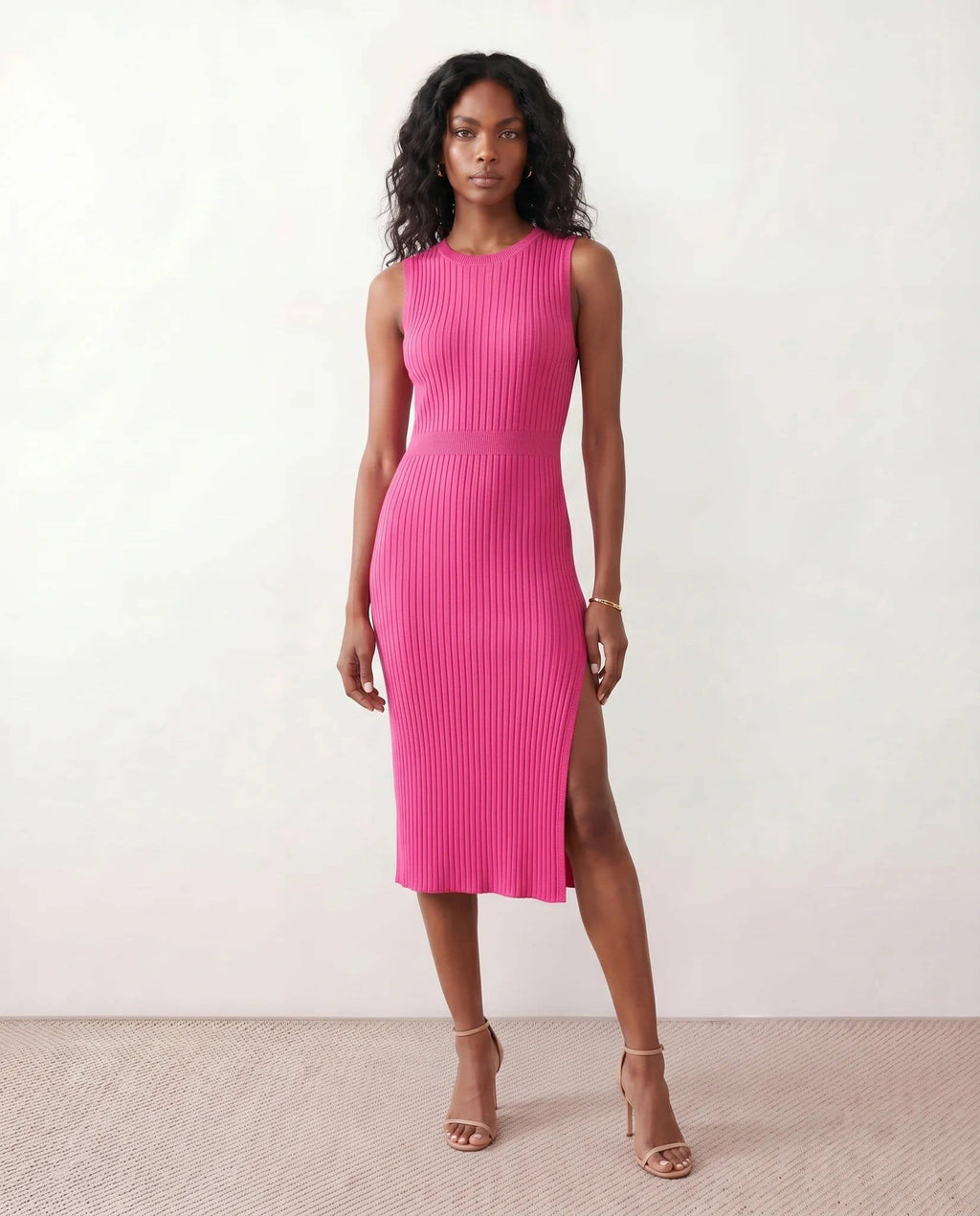 Serena Sleeveless Ribbed Midi Dress_17