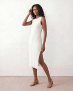 Serena Sleeveless Ribbed Midi Dress_2