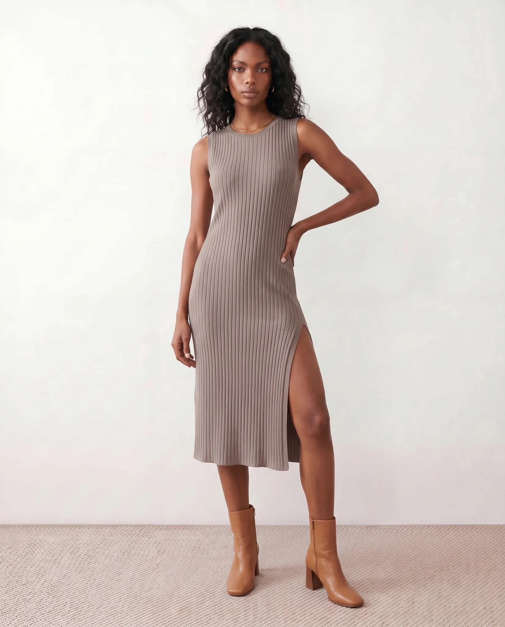 Serena Sleeveless Ribbed Midi Dress_25