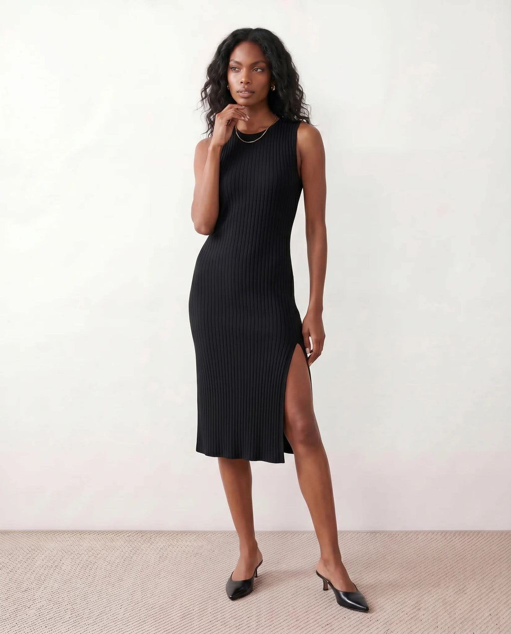 Serena Sleeveless Ribbed Midi Dress_29