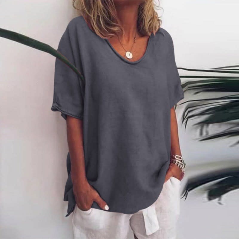 Tuva Relaxed Linen Top_1