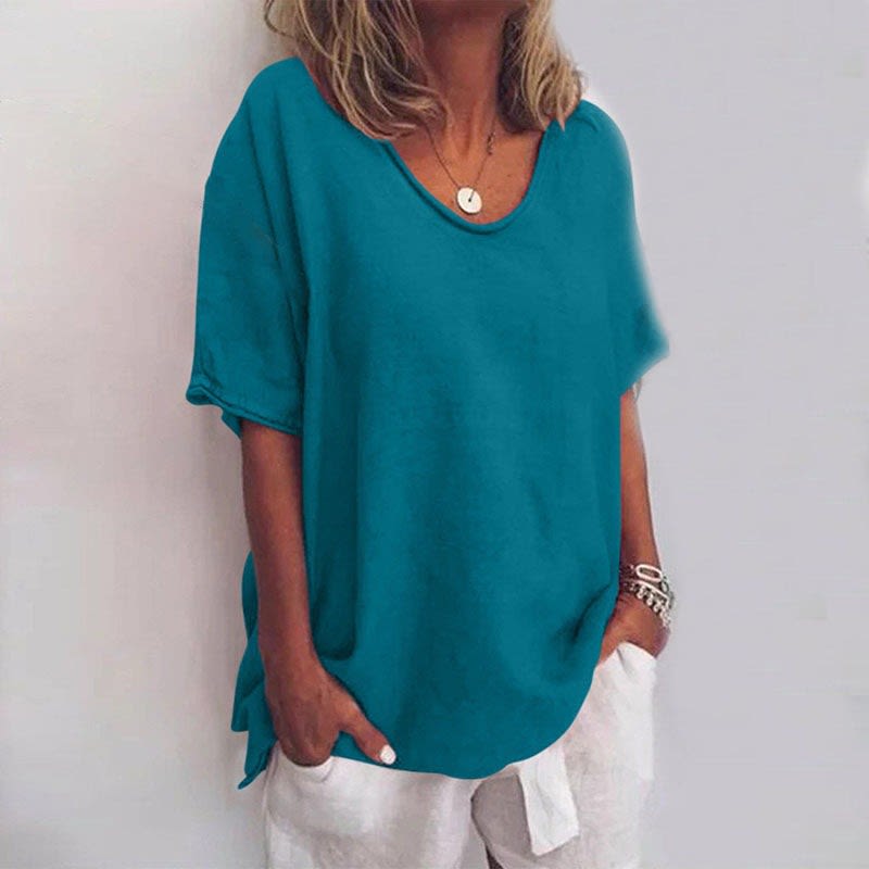 Tuva Relaxed Linen Top_5