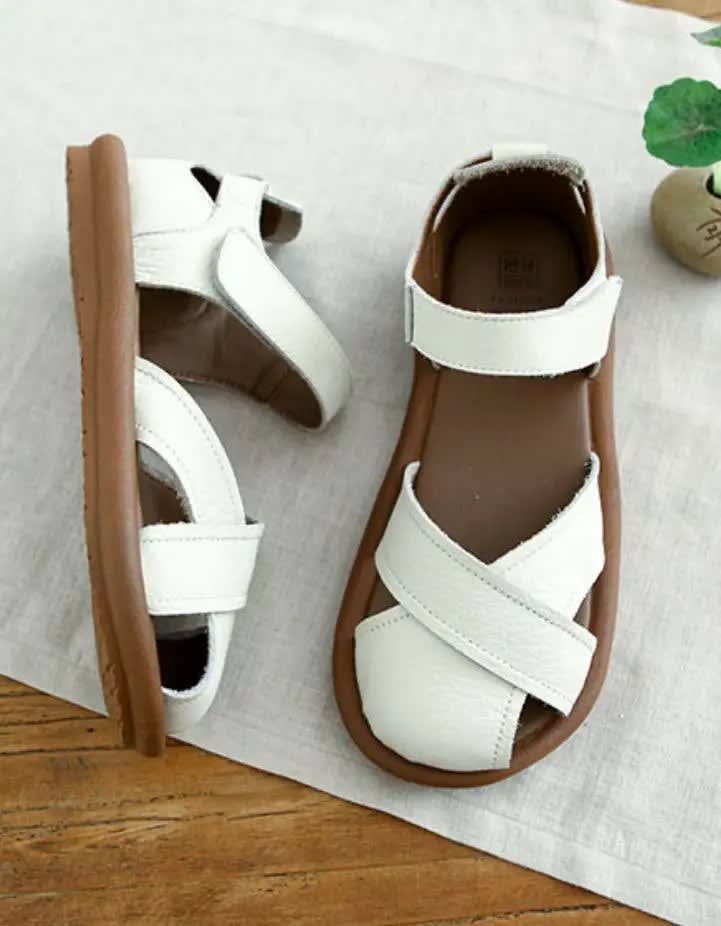 Romy Crossover Strap Flat Sandals_3