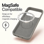 Soft Silicone MagSafe Phone Case