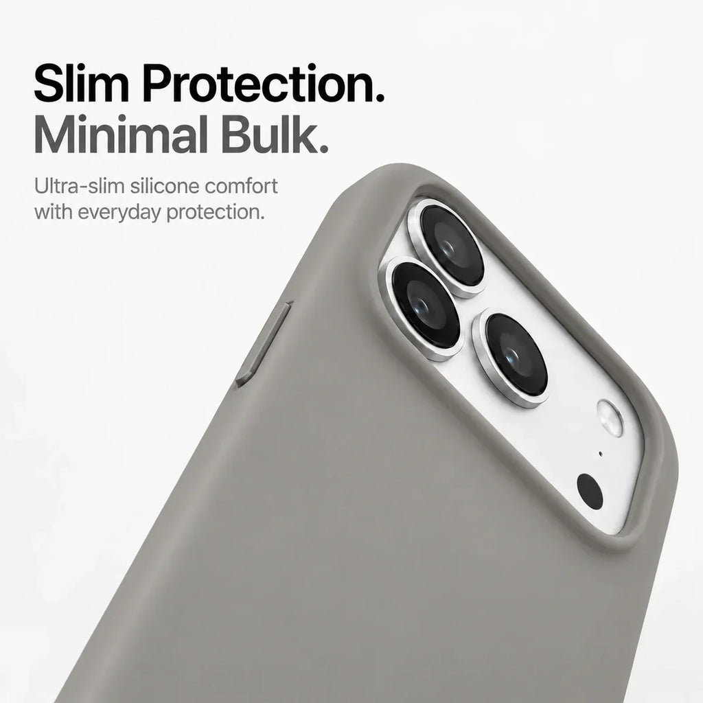 Soft Silicone MagSafe Phone Case