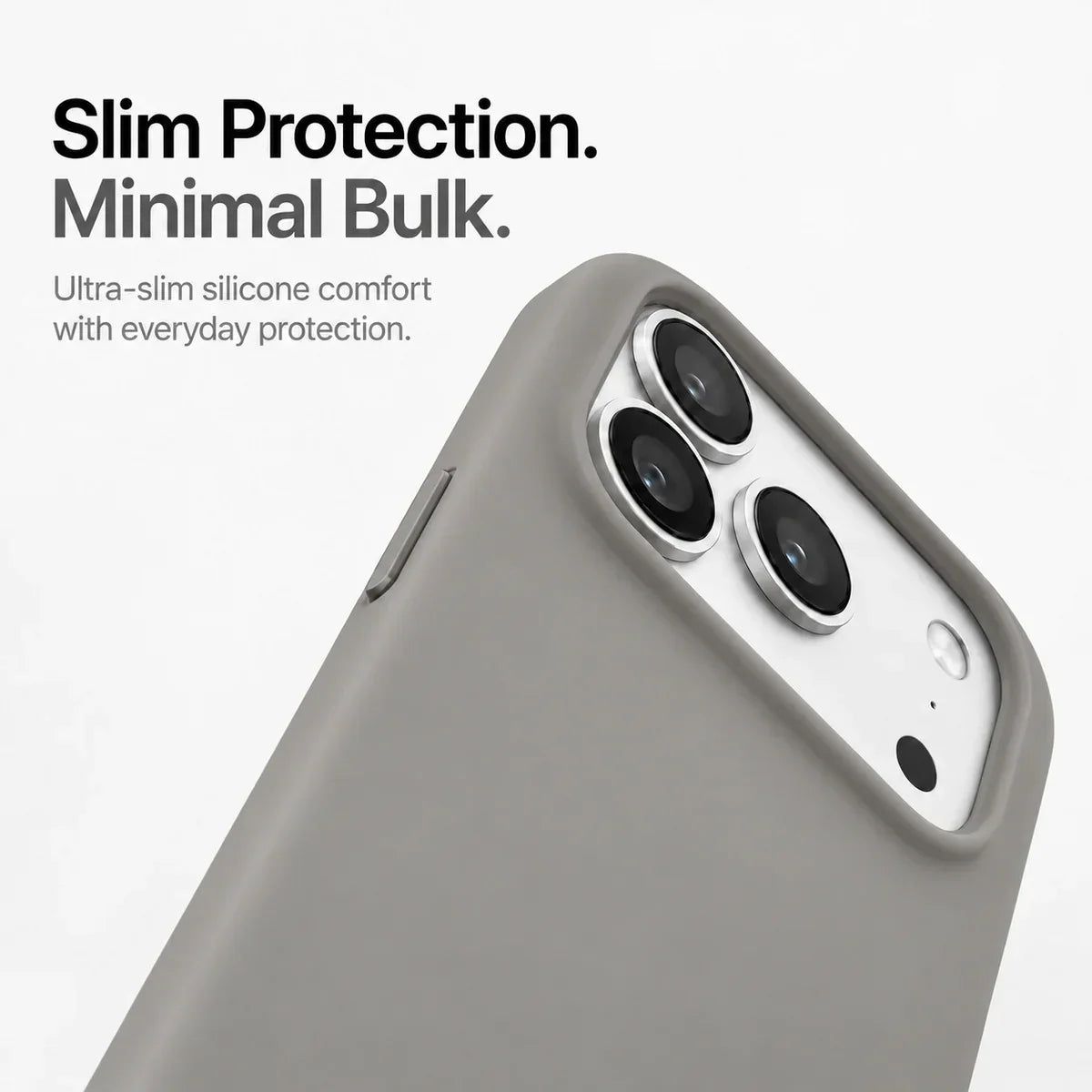Soft Silicone MagSafe Phone Case