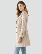 Lucile Slim Fit Lightweight Trench Coat_3