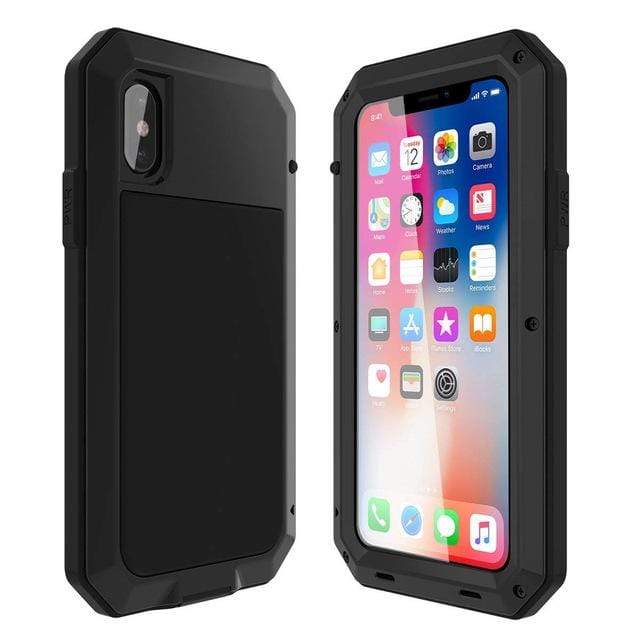 Heavy Duty Metal Armor iPhone Case