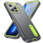 Heavy Duty iPhone Case with Built In Kickstand