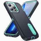 Heavy Duty iPhone Case with Built In Kickstand
