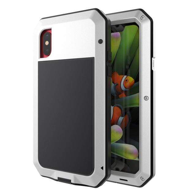 Heavy Duty Metal Armor iPhone Case