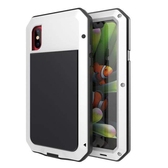 Heavy Duty Metal Armor iPhone Case