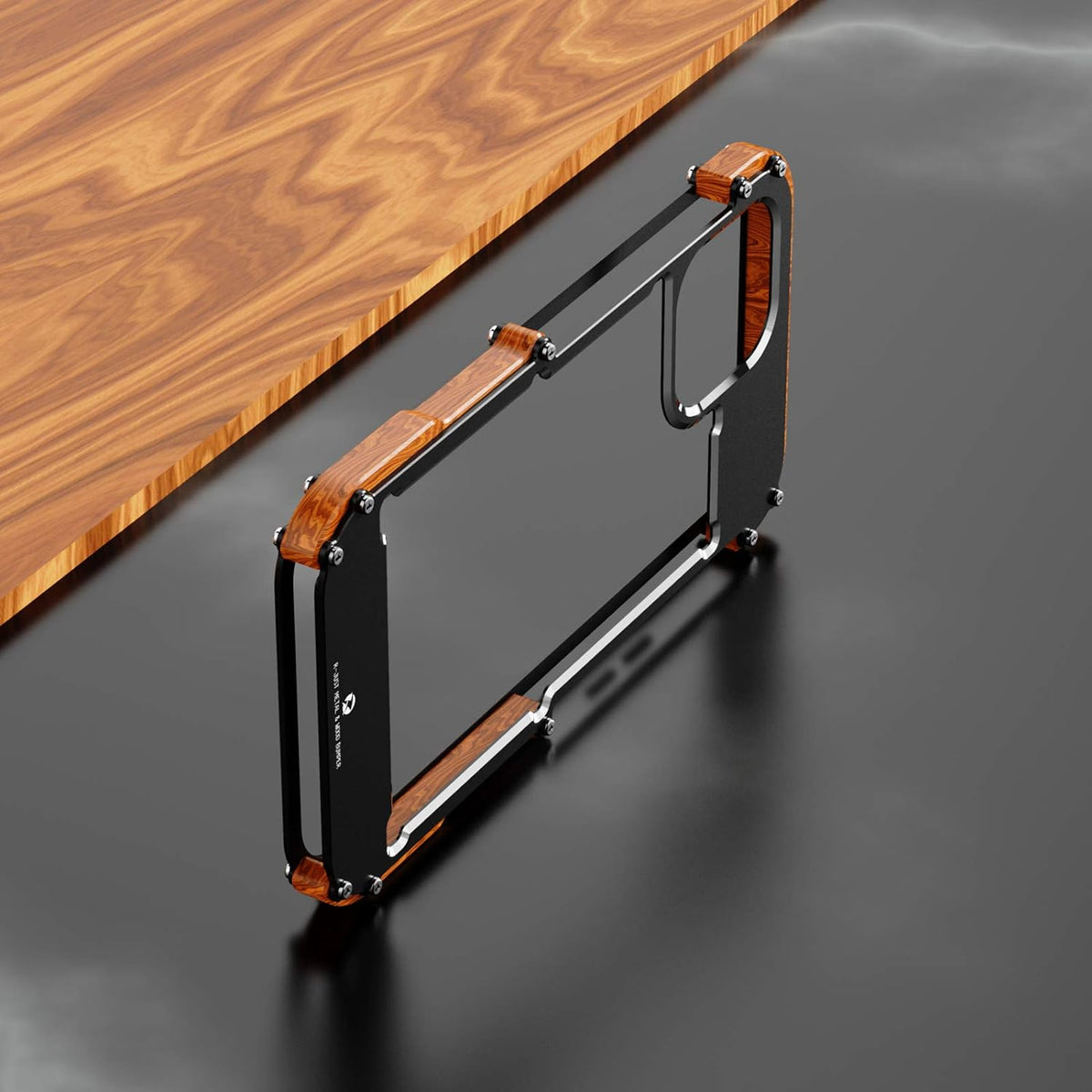 Wood Metal Bumper iPhone Case