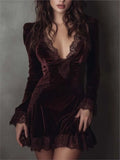 Jasmijn Velvet Lace Mini Dress_6