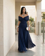 Nora Off Shoulder Chiffon Maxi Dress_10